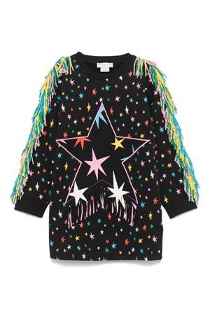 abito in cotone nero STELLA McCARTNEY KIDS | TV1C50Z2286930MC